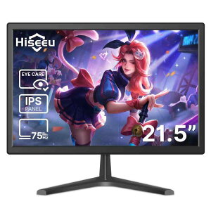 Hiseeu 1080P IPS 21.5�C���` �Ď��p���j�^ �X�s�[�J�[�t�� �h�ƃ��j�^