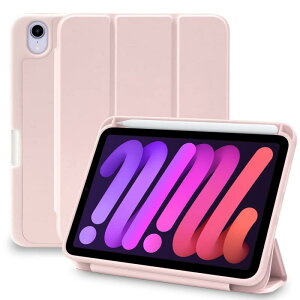 MS factory iPad mini6/7 P[X Apple Pencil [ ϏՌ X}[gJo[ \tg TPU I[gX[v yVz_[ for iPad mini6 mini7