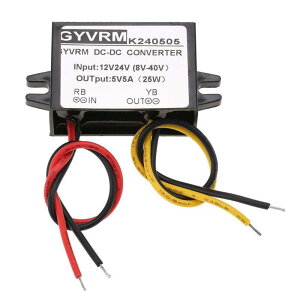 Hilitand DC-DCRo[^[ 12V / 24V  5V 5A 25W ~Ro[^ GYVRM-K240505
