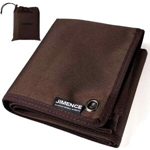 JIMENCE(ジーメンス) レジャーシート 1人 2人用 厚手 コンパクト 70×140cm 防水 両面撥水 収納袋付き