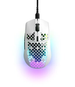 SteelSeries �Q�[�~���O�}�E�X Aerox 3 ���y�� TRUEMOVE AIR�Z���T�[���� Quantum Wireless 2.0�e�N�m���W�[ IP54�K�i �h�� �h�o