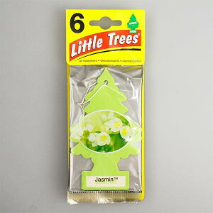 gc[ GAtbVi[ 6g WX~i Little Trees Air Fresheners 6pac Jasmin) F   ݂艺 GA[tbVi[ J[tbVi[ USA [sAi]
