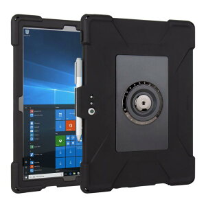 The Joy Factory Surface Pro 6 5 4 �ϏՌ� �Ռ��z�� �^�u���b�g�P�[�X �^�u���b�g�X�^���h �ی�P�[�X �y���z���_�[�t �y�� ���^ �����h�~ ����p �ČR MIL�K�i �擾 MIL-STD-810G aXtion Edge