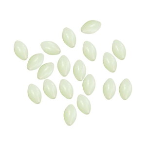 PATIKIL 10x6mm ~iXނr[Y 200 vX`bN O[ނa  Or[h ^bNc[ ȉ~` zCg