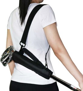ゴルフクラブ収納ホルダー ゴルフクラブバッグ 手提げ 肩掛け クラブケース 3-5本収納可能 練習用 クラブケース 軽量 持ち運びが簡単 テープ開閉