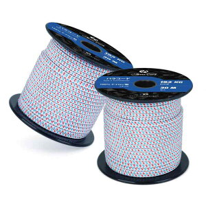 Abma Cord �p���R�[�h 3mm 3�c �ω׏d192kg 100%�i�C���� 30M