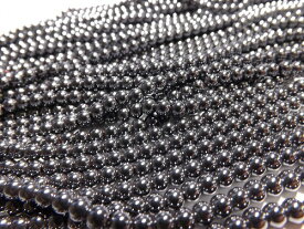 ヘマタイト　ラウンド4mm　1連売り