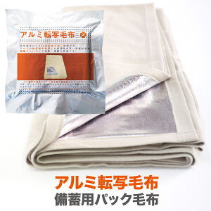 防災グッズ 避難用品 防災毛布 備蓄品災害備蓄用アルミ転写毛布