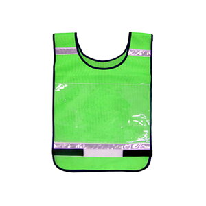 ゼッケンベスト 8168 安全ベスト 防災 防犯 イベント 夜間 工事 作業 パトロール 誘導員 自治会 交通整理 防犯用品 防犯グッズ ボランティア活動 富士手袋工業