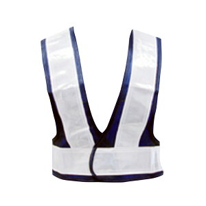 ショート安全ベスト 3275 防災 防犯 イベント 夜間 工事 警備 作業 パトロール 防犯用品 防犯グッズ ボランティア活動 富士手袋工業