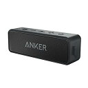 Anker Soundcore 2 12W Bluetooth5.0 スピーカー 24時間連続再生 完全ワイヤレスステレオ対応/強化された低音 ブラッ…