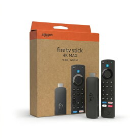 最新 2026年版 Amazon Fire TV Stick 4K Max 16GB/Wi-Fi 6E 第2世代 | amazonファイヤースティック ファイアースティック ファイヤースティックtv ストリーミングメディアプレーヤー ファイヤースティックtv 4k max