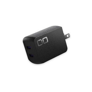 CIO NovaPort DUO II 65W PD USB-C×2 �}���[�d�� �u���b�N �M�t�g�Ώ�