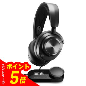 �y�G���g���[�Ń|�C���g5�{�z SteelSeries �Q�[�~���O�w�b�h�Z�b�g �w�b�h�z�� Arctis Nova Pro 61527