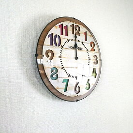 【MAX1500円クーポン】壁掛け時計 電波 おしゃれ 電波時計 時計 壁掛け 北欧 掛け時計 Forli フォルリ CL-8332 木製 ナチュラル 可愛い 子供部屋 ウォールクロック アンティーク オシャレ シンプル 子供部屋 リビング インターフォルム ヴィンテージ かわいい