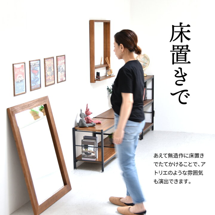 楽天市場】【注文で1000円クーポン獲得】鏡 壁掛け ミラー おしゃれ 70 