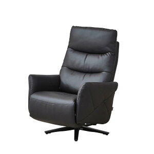 お取り寄せ 電動リクライニングチェア リクライニングソファ 1人掛け エコレザー パーソナルチェアー リクライニング 回転 360度 組立設置付き コンフォート GB-INTE-1284