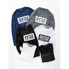 SY32 by SWEET YEARS Tシャツ 長袖 ロングスリーブ ブランド おしゃれ エンボスカモ TNS1729 大きいサイズあり