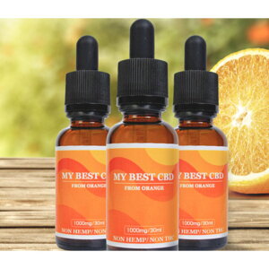 CBD オイル 舌下 THCフリー 効果 高濃度 MY BEST CBD for Orange オレンジ由来のCBD 30ml anan 2022 特別編集号掲載