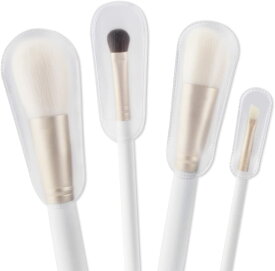 11枚 メイクブラシ 汚れ防止カバー ブラシガード 化粧ブラシキャップ メイクブラシ 毛先 広がり防止 収納 持ち運び 毛先崩れ防止 チークブラシ アイシャドウブラシなど用