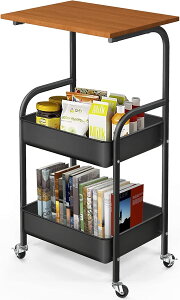 TChe[u iCge[u LX^[t xbh ړ 3i ؓV^Cv [  ȃXy[X  42×s30×77.5cm ubN