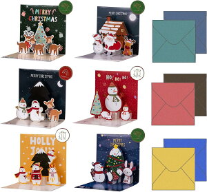 6 NX}XJ[h 3D   NX}X bZ[WJ[h Ƃł WJł |bvAbvJ[h  jJ[h t XebJ[t ̃J[h