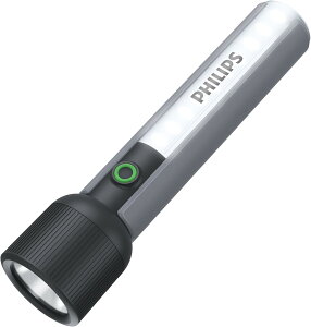 【無料配送】led ライトCOB 懐中電灯 高輝度 400ルーメン フラッシュ 5つ調光モード/Type-C充電式/低電量提示 IP44防水 ハンディ 18650 キャンプ/防災/停電対策/夜間散歩 SFL1183