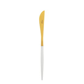 正規品 クチポール GOA デザート ナイフ ホワイト / ゴールド Cutipol ゴア カトラリー ナイフ単品