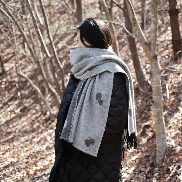 楽天市場】【正規取扱店】 ミナペルホネン メリノウール 65×200cm  