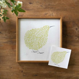 sotlight キウイ 30cm フレーム付 動物 アートパネル 額縁 壁飾り 壁掛け 正方形 アート フレーム ポスター おしゃれ sotlight ソットライト POTPURRI ポトペリー 木製 ギフト北欧 アートポスター フレーム付き バード 鳥