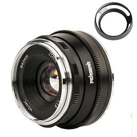 色：黒 Pergear 25mm F1.8 交換レンズ オリンパスとパナソニック用 マイクロフォーサーズ 交換用レンズ f1.8-f16 明るい ボケ味 ポートレート 風景に最適 GM1 GM5 GM7 GX1 GX7 GX8 GX86 GX9 G1 G2 G3 G5 GF6 GF7 GF8