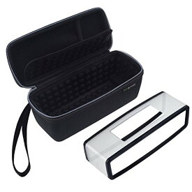 色：Carry Case + TPU Cover Eco-Fused Bose Soundlink Mini 1 and 2用ケース 保護および携帯向けデザイン スピーカー用内部バブルパッドおよび電源アダプター格納用メッシュポケットドック付き Case * TPU Cove