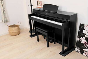3Points Mat 電子ピアノ 専用マット 3PM-1 3点敷き新タイプ 防音/防振/防傷 (ブラック/BK