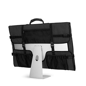 色：ブラック サイズ：21.5インチ用 CURMIO iMac用キャリングバッグ 21.5インチ用 iMac用 トートバッグ ポケット付き ハンドル付き保護カバー 黒
