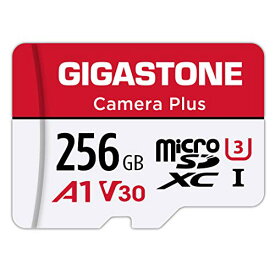 色：256GB Gigastone マイクロSDカード Micro SD Card 256GB フルHD SD アダプタ付 adaptor SDXC U1 C10 100MB/S Gopro アクションカメラ スポーツカメラ 高速 micro sd カード Class 10 UHS-I Full HD 動画