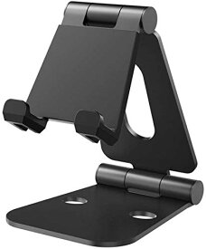 色：ブラック Nulaxy iPadスタンド タブレットスタンド スマホスタンド 充電スタンド 折り畳み式 270自由調整可能 4-13インチに対応 Nintendo Switchスタンド A3(ブラック)