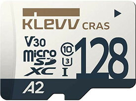 サイズ：128GB KLEVV microSDXC 128GB UHS-I U3 V30 A2 最大読込:100MB/s 4K対応 Nintendo Switch 動作確認済 K128GUSD6U3-CA