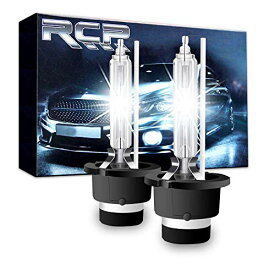 色：6000k サイズ：D2C RCP HIDバルブ 車用ヘッドライト D2S/D2R汎用 純正交換 35W Xenon HID 6000K 発光色選択可能 明るさアップ 加工なし 2個入り RCP-D2C