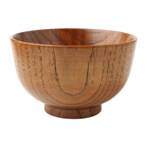 若兆 漆塗り・耐久加工nanotec栗の木汁椀 反型SH7KR【送料無料】