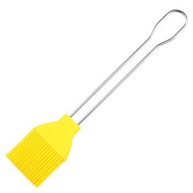 ユーロキッチン eurokitchen シリコンブラシ 22cm ステンレス柄 黄【送料無料】 メール便対応商品