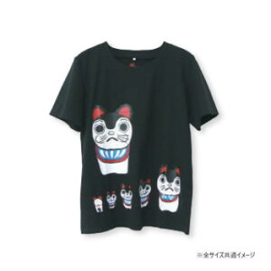 くろちく kurofune Tシャツ張子犬 黒 XL 32412359【送料無料】