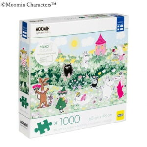 �_�������I�G���g���[�Ń|�C���g5�{�I�^ MOOMIN ���[�~�� �W�O�\�[�p�Y�� 1000�s�[�X Flower Garden MNX150079�y���������z