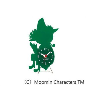 MOOMIN シルエットワイヤースタンド ミニ置き時計 スナフキン KC-5082【送料無料】