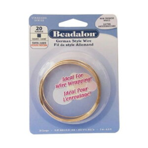 Beadalon(r[_) XNGAC[ m^[jbVuX 0.81mm×2m 20yz [֑Ήi