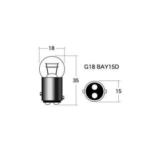 MH}cV} Md(2) 12v10/5w G18 BAY15D A5402yz [֑Ήi