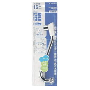�O�h�����@SANEI�@�ߐ��f�M����p�C�v�@PA1612H-60X-16-MW2�y���������z