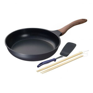 エヌトーン IH対応フライパン26cm(菜箸・ミニターナー付) MB-1458 1034133【送料無料】