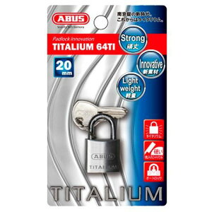 ABUS(AoX)@TITALIUM싞 20mm 3{L[ BP64TI20KD 00721285yz [֑Ήi