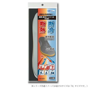 断熱断冷インソール 男女兼用 ライトグレー 1足入 S 22.5〜23.5cm EE-B021【送料無料】