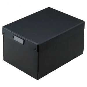 LIHIT LAB.(���q�g���u)�@Roomy�@�܂肽���݃{�b�N�X�@�[�^�@A4�@�u���b�N�@A-794-24�y���������z